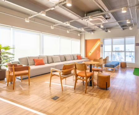 Recepção da unidade Perdizes